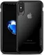 Ipaky Hybrid Back Case voor uw Apple iPhone X Zwart afbeelding 1