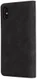Apple iPhone X Vintage Portemonnee Hoesje Zwart afbeelding 4