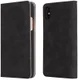 Apple iPhone X Vintage Portemonnee Hoesje Zwart afbeelding 5