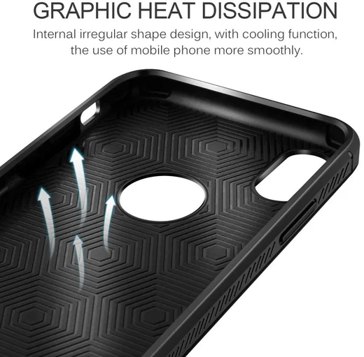 Apple iPhone X Hoesje met Kunstleer Coating Zwart afbeelding 7