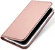 Dux Ducis Apple iPhone X Bookcase Hoesje Roze Goud afbeelding 1