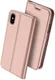 Dux Ducis Apple iPhone X Bookcase Hoesje Roze Goud afbeelding 6