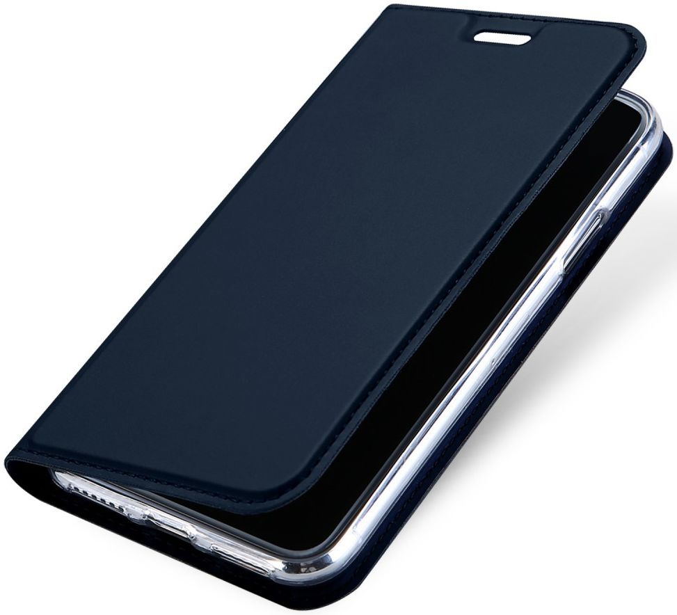 Dux Ducis Apple iPhone X Bookcase Hoesje Blauw afbeelding 1