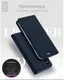 Dux Ducis Apple iPhone X Bookcase Hoesje Blauw afbeelding 8