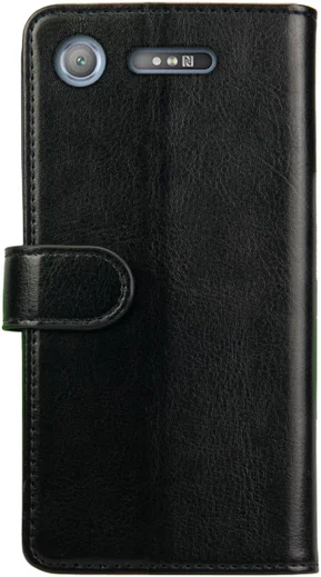 Rosso Element Sony Xperia XZ1 Hoesje Book Cover Zwart afbeelding 4