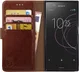 Rosso Element Sony Xperia XZ1 Compact Hoesje Book Cover Bruin afbeelding 1