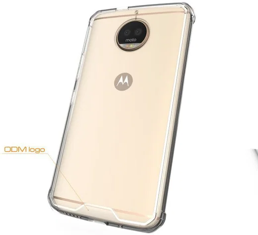 Motorola Moto G5S Plus Hybride TPU Hoesje Transparant afbeelding 8