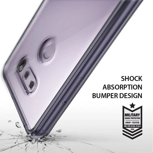 Ringke Fusion LG V30 / V30S Hoesje Smoke Black afbeelding 6