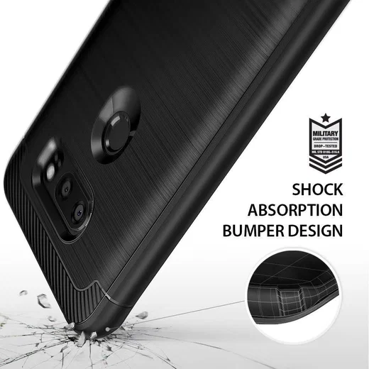 Ringke Onyx LG V30 / V30S Hoesje Zwart afbeelding 4