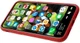 Apple iPhone X Hybride Hoesje met Standaard Rood afbeelding 4