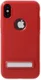 Apple iPhone X Hybride Hoesje met Standaard Rood afbeelding 1