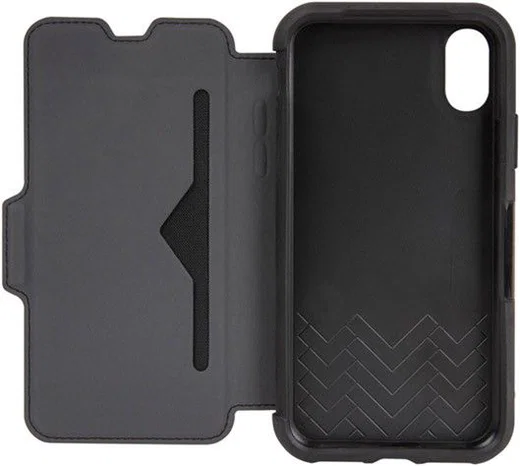 Otterbox Strada Folio Case iPhone X Shadow Black afbeelding 2