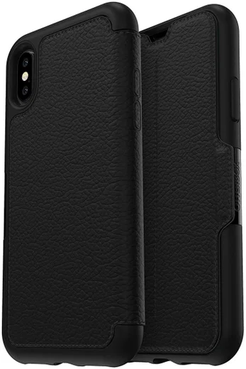 Otterbox Strada Folio Case iPhone X Shadow Black afbeelding 1