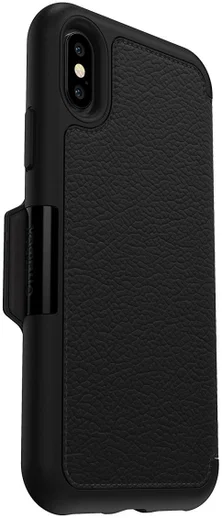 Otterbox Strada Folio Case iPhone X Shadow Black afbeelding 3