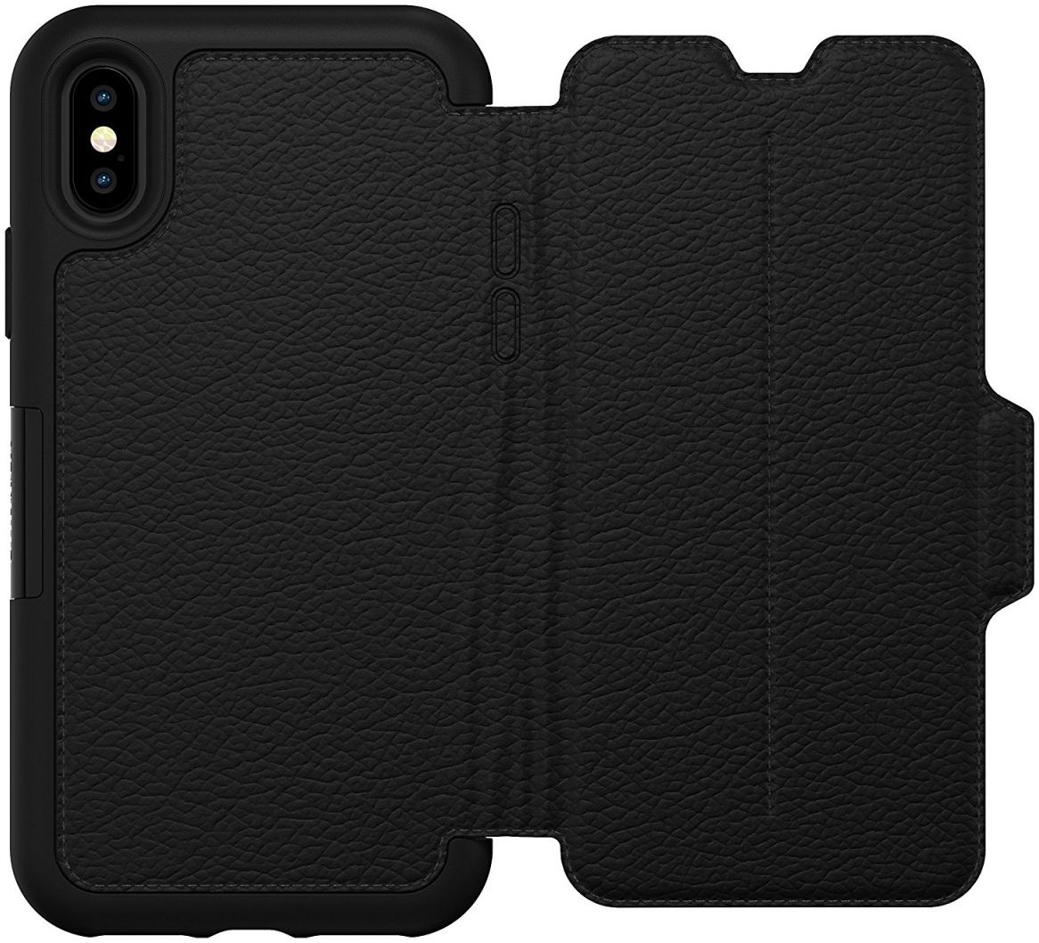 Otterbox Strada Folio Case iPhone X Shadow Black afbeelding 4