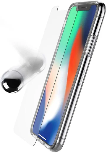 Otterbox Clearly Protected Clear Skin + Alpha Glass Apple iPhone X afbeelding 4