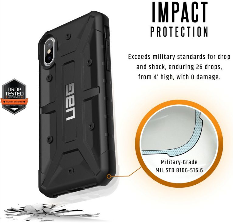 UAG Pathfinder Case Apple iPhone XS/X Black afbeelding 7