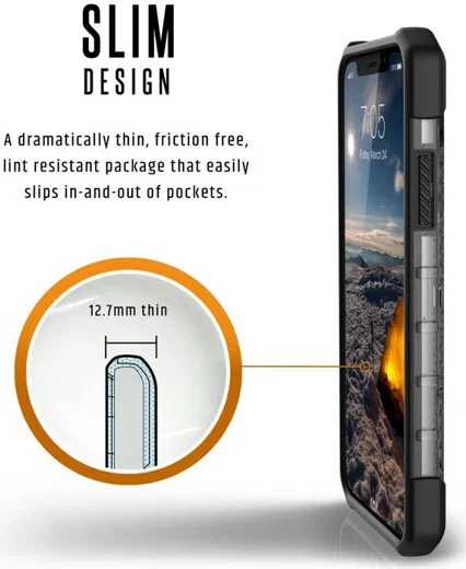 Urban Armor Gear Plasma Hoesje Apple iPhone XS/X Ice afbeelding 5