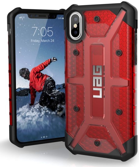 Urban Armor Gear Plasma Hoesje Apple iPhone XS/X Magma afbeelding 1