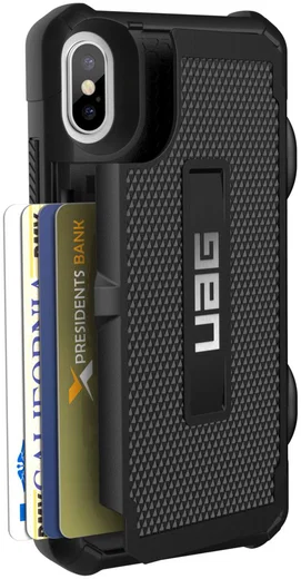 Urban Armor Gear Trooper Case Apple iPhone XS/X Zwart afbeelding 2