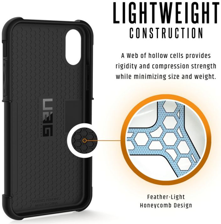 Urban Armor Gear Metropolis Hoesje Apple iPhone XS/X Cobalt afbeelding 7