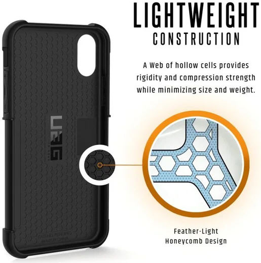 Urban Armor Gear Metropolis Hoesje Apple iPhone XS/X Cobalt afbeelding 7