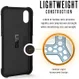 Urban Armor Gear Metropolis Hoesje Apple iPhone XS/X Cobalt afbeelding 7