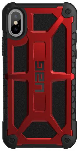 Urban Armor Gear Monarch Hoesje Apple iPhone XS/X Crimson afbeelding 2