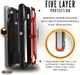 Urban Armor Gear Monarch Hoesje Apple iPhone XS/X Crimson afbeelding 6