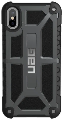 Urban Armor Gear Monarch Hoesje Apple iPhone XS/X Graphite afbeelding 2