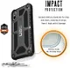 Urban Armor Gear Monarch Hoesje Apple iPhone XS/X Graphite afbeelding 4