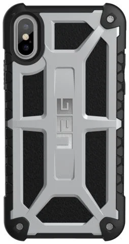 Urban Armor Gear Monarch Hoesje Apple iPhone XS/X Platinum afbeelding 2