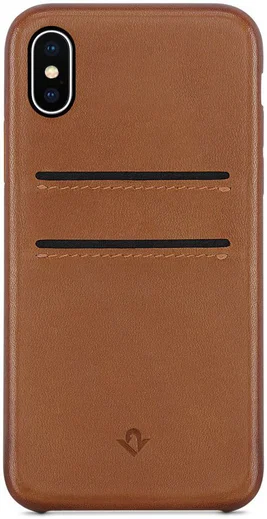 Twelve South RelaxedLeather iPhone X / XS Hoesje Cognac afbeelding 1