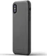 Mujjo Lederen Case Apple iPhone X Grijs afbeelding 1