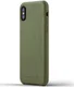 Mujjo Lederen Case Apple iPhone X Groen afbeelding 1