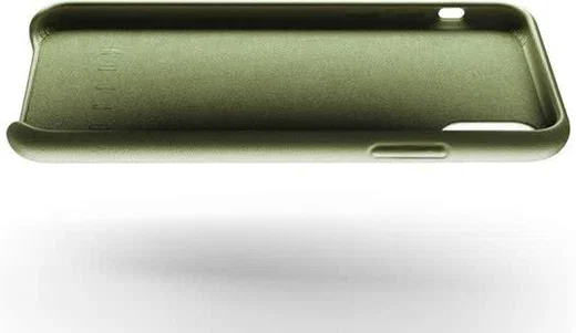 Mujjo Lederen Case Apple iPhone X Groen afbeelding 2