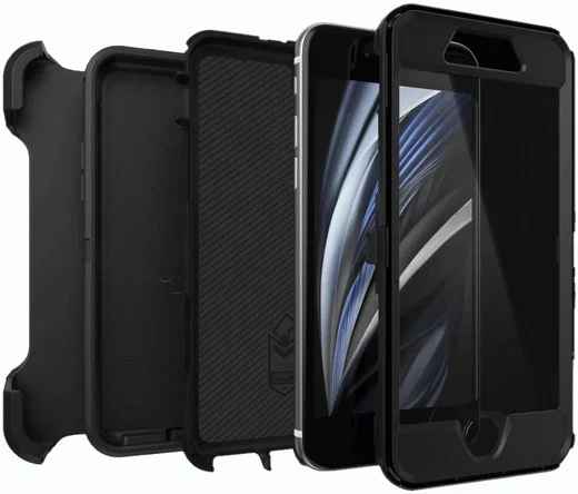 Otterbox Defender Case Apple iPhone 7 / 8 Zwart afbeelding 2