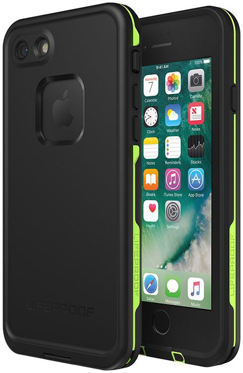 Lifeproof Fre Apple iPhone 8 / 7 Hoesje Back Cover Waterdicht Zwart afbeelding 1