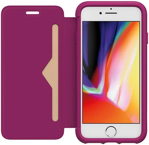 OtterBox Symmetry iPhone SE (2020/2022)/8/7 Hoesje Book Case Roze afbeelding 1