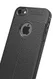 Apple iPhone 5 / 5S / SE Hoesje met Kunstleer Coating Zwart afbeelding 10