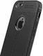 Apple iPhone 6 / 6S Hoesje met Kunstleer Coating Zwart afbeelding 8