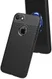 Apple iPhone 7 Hoesje met Leren Textuur Zwart afbeelding 3