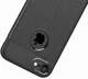 Apple iPhone 7 Hoesje met Leren Textuur Zwart afbeelding 7