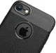Apple iPhone 7 Hoesje met Leren Textuur Zwart afbeelding 9