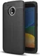 Motorola Moto G5 Hoesje met Kunstleer Coating Zwart afbeelding 1