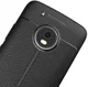 Motorola Moto G5 Plus Hoesje met Kunstleer Coating Zwart afbeelding 9