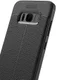 Samsung Galaxy S8 Hoesje Met Leren Textuur Zwart afbeelding 10