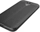 Samsung Galaxy J5 (2017)  Hoesje Leren Textuur Zwart afbeelding 10