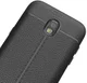 Samsung Galaxy J5 (2017)  Hoesje Leren Textuur Zwart afbeelding 9
