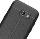 Samsung Galaxy A5 (2017)  Hoesje met Leren Textuur Zwart afbeelding 9